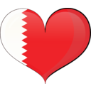 Bahrain Heart Flag