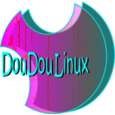 download Doudoulinux 4 clipart image with 180 hue color