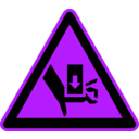 download Signs Hazard Warning clipart image with 225 hue color