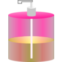 download Pump Soap Dispenser clipart image with 135 hue color
