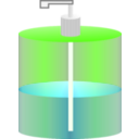download Pump Soap Dispenser clipart image with 270 hue color
