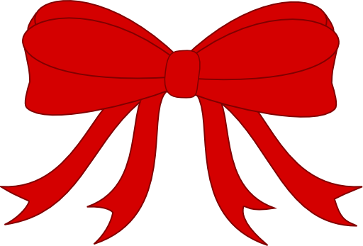 Red Bowed Ribbon