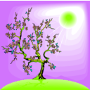 download Sakura 2 clipart image with 45 hue color