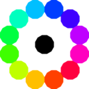 download Colorful Dodecagons clipart image with 225 hue color