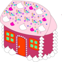 download Sweet House clipart image with 315 hue color
