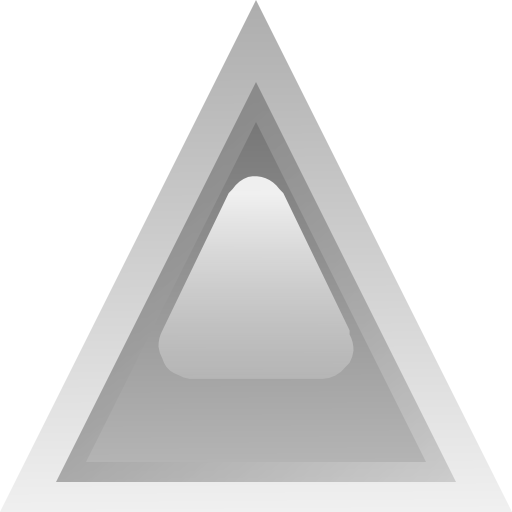Led Triangular Grey