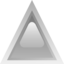 Led Triangular Grey