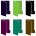 download Folder Icon Color clipart image with 45 hue color