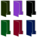 download Folder Icon Color clipart image with 225 hue color