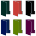 download Folder Icon Color clipart image with 315 hue color