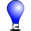 download Light Bulb clipart image with 180 hue color