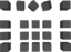 Simple Grey Cubes