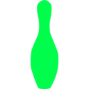 download Bowling Pin Yellow clipart image with 90 hue color