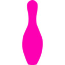 download Bowling Pin Yellow clipart image with 270 hue color