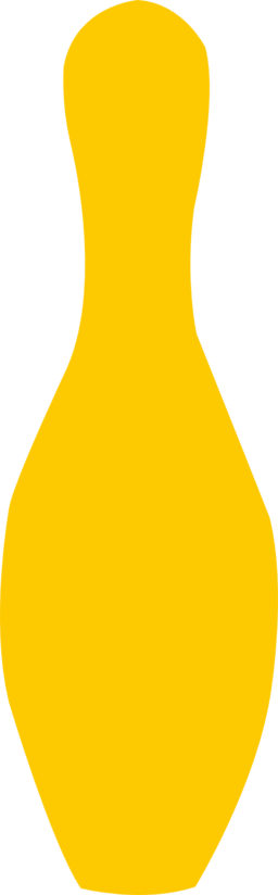 Bowling Pin Yellow