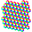 download Hexagon Colorful clipart image with 135 hue color