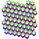 download Hexagon Colorful clipart image with 225 hue color
