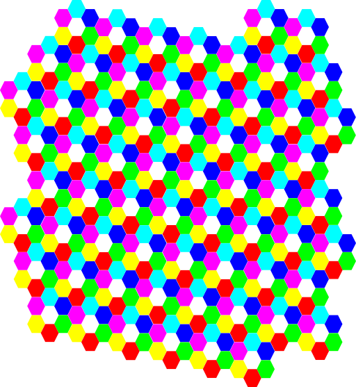 Hexagon Colorful