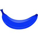 download Banana clipart image with 180 hue color