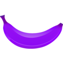 download Banana clipart image with 225 hue color