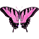 download Papilio Glaucus clipart image with 270 hue color