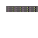 download Sata Disk Array clipart image with 90 hue color