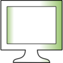 download Lcd Monitor clipart image with 270 hue color