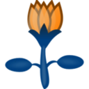 download Lotus clipart image with 90 hue color