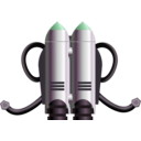 download Individual Jet Pack clipart image with 90 hue color