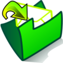 download Folder Inbox clipart image with 45 hue color