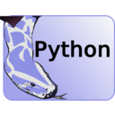 download Python clipart image with 180 hue color