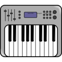 download Synth clipart image with 135 hue color