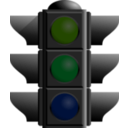 download Traffic Lights Turned Off clipart image with 90 hue color