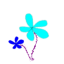download Flowers Yellow And Red clipart image with 180 hue color