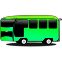 download Bus Cartoon clipart image with 90 hue color