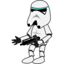 download Comic Characters Stormtrooper clipart image with 180 hue color