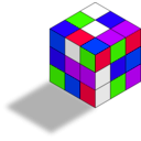 download Rubiks Cube clipart image with 225 hue color