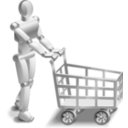 download Roboshopper clipart image with 45 hue color