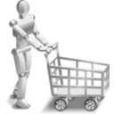 download Roboshopper clipart image with 270 hue color