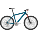 download Mountainbike clipart image with 315 hue color