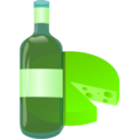 download Wine And Cheese clipart image with 45 hue color