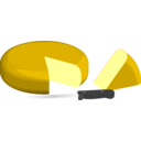 download Cheese clipart image with 0 hue color