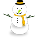 download Snowman clipart image with 45 hue color