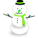 download Snowman clipart image with 90 hue color