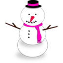 download Snowman clipart image with 315 hue color