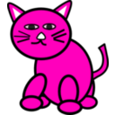 download Cat clipart image with 270 hue color