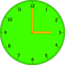 download Clock clipart image with 45 hue color