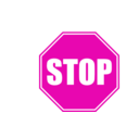 download Stop Sign clipart image with 315 hue color