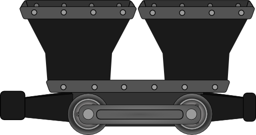 Mine Mining Car Double