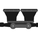 download Mine Mining Car Double clipart image with 0 hue color